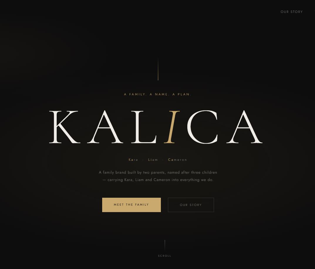 Kalica brand hub — kalica.co.uk